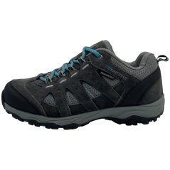 Karrimor Mount Waterproof Walking Shoes Juniors Grey/Teal