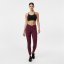 USA Pro Wrap Legging Womens Dark Cherry