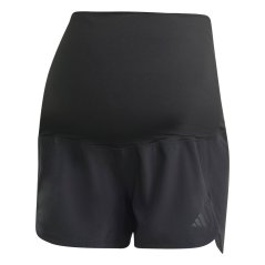 adidas Women's Pacer Maternity Gym Shorts Black