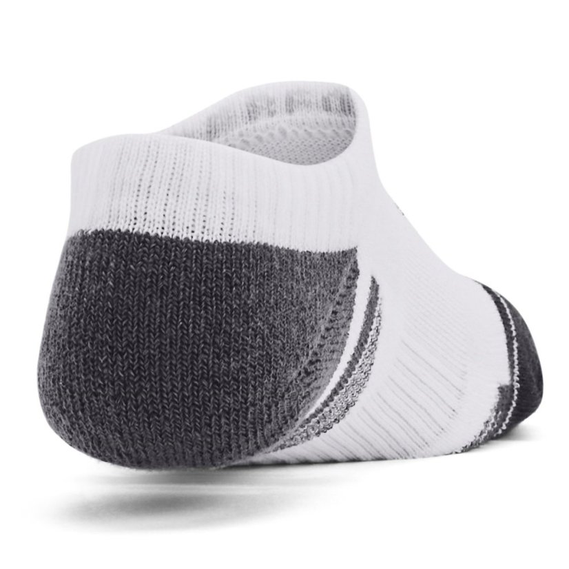 Under Armour UA Performance Tech 3-Pack No Show Socks Kids' White