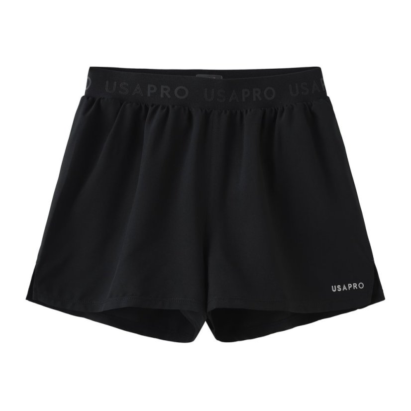 USA Pro 2in1 Short Jn43 Black