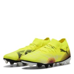 Puma Future 8 Match Firm Ground Football Boots Yellow/Black