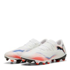 Puma FUTURE 8 MATCH Artificial Ground Football Boots White/Black/Red
