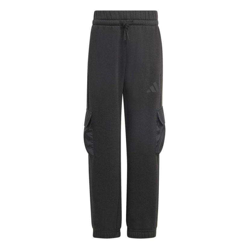 adidas Little Kids Utility Cargo Joggers Black
