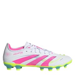 adidas Unisex Adults Predator Pro Mg Firm Ground Football Boots Ftwr White