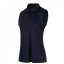 Slazenger Sleeveless Polo Shirt Womens Navy