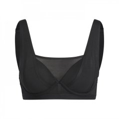 adidas High Impact Luxe Sports Bra Womens Black