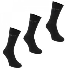 Gelert 3 Pack Thermal Socks Womens Black