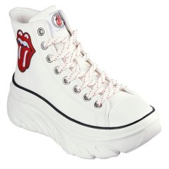 Skechers Funky Street High-Top Trainers Womens White/Red