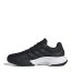 adidas Men's Gamecourt Tennis Shoes Black/Grey