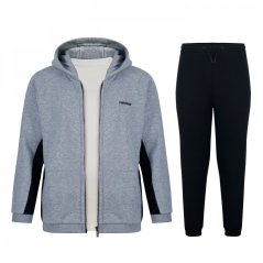 Firetrap Infant Boys 3pc Jogger Set Grey Marl/Black