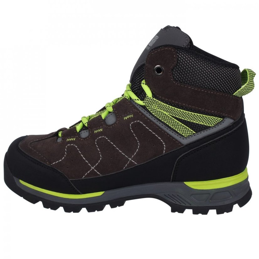 Karrimor Hot Rock Waterproof Walking Boots Childrens Charcoal/Green