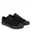SoulCal Low Junior Canvas Shoes Black/Black