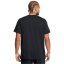 Under Armour Men's CURRY Short-Sleeve Performance T-Shirt BLACK WHITE