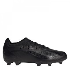 adidas X Crazyfast Elite Childrens Firm Ground Football Boots Black/Black