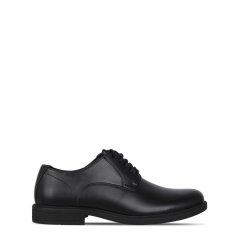 Giorgio Lace Up Derby Shoes Mens Black