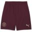 Puma Manchester City Third Shorts 2024 2025 Adults Red