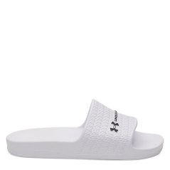 Under Armour Women's Pool Sliders White/Black