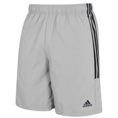 adidas 3-Stripes pánske šortky MedGrey/Black