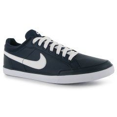 Nike Capri III Leather Mens Trainers Navy/White