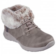 Skechers On-The-Go Joy - Cozy Charm Snow Boots Womens Brown