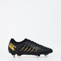 Canterbury Phoenix Team Adults Soft Ground Rugby Boots Black