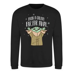 Character Disney Star Wars Printed Adult Sweatshirt From A Galaxy Far, Far Away
