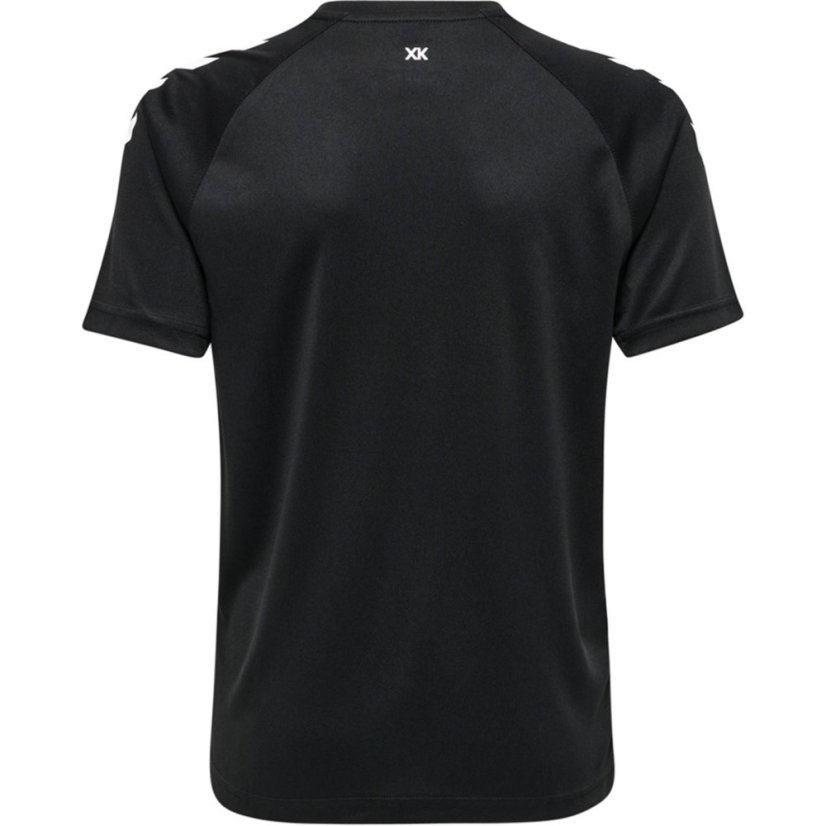 Hummel Core Training Poly T Shirt Junior Black