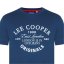 Lee Cooper pánske tričko Vintage Blue