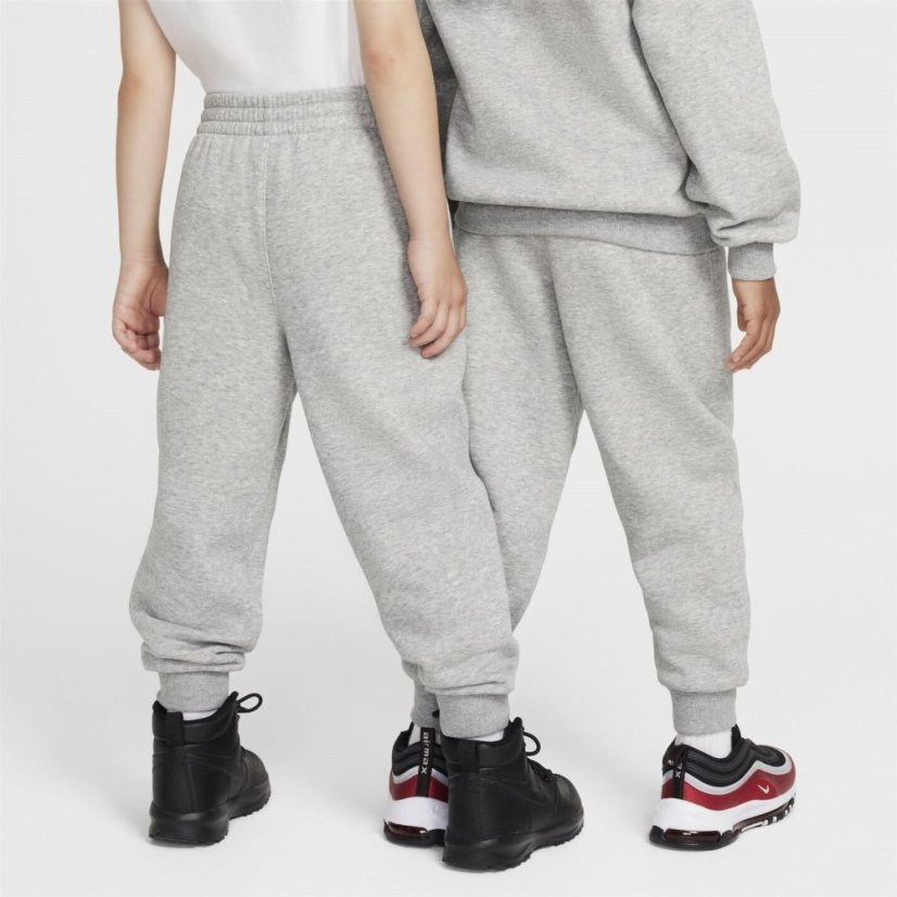 Nike Closed Hem Logo Joggers Infants Grey Heather