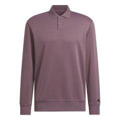 adidas Go-To Long Sleeve pánske polo tričko Shadow Fig