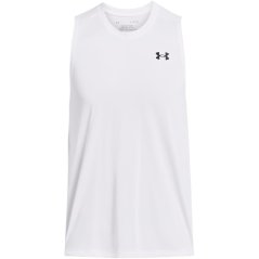 Under Armour Under Tech 2.0 Tank Top Mens White/Black