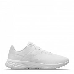 Nike Revolution 6 Road Running Shoes Mens Triple White
