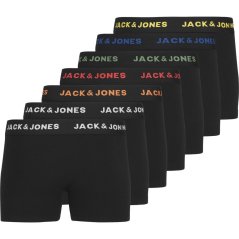 Jack and Jones Kids Basic 7-Pack Trunks Black