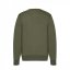 Slazenger Fleece Crew Sweater Mens Khaki Marl