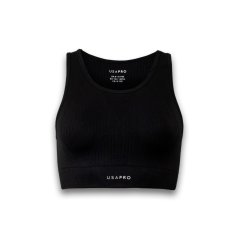 USA Pro Junior Seamless Crop Black