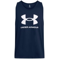 Under Armour Men's Sportstyle Logo Vest Blue