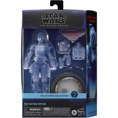 Star Wars Hasbro Star Wars Bo-Katan Kryze Holocomm Collection Series Black Figure Multi