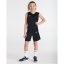 Nike Unisex Kids' Basketball Shorts Black/White