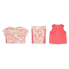 Reebok Kids' Camo Bike T-Shirt Neon Sunset