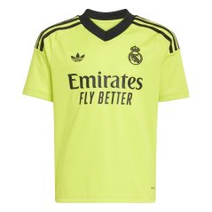 adidas Real Madrid Third Goalkeeper Shirt 24/25 Juniors Solar Yellow