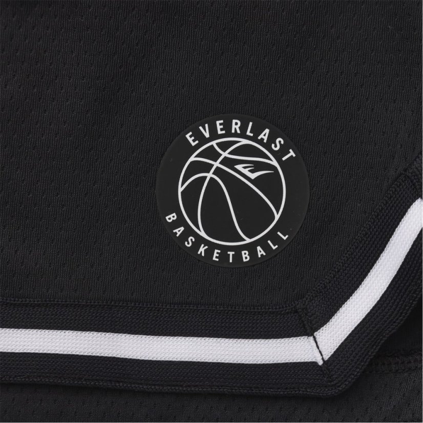 Everlast Basketball Short Juniors Black/White