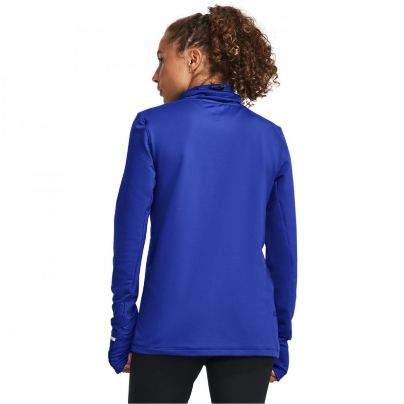 Under Armour Women's QUALI Long-Sleeve Performance Running Top TEAM ROYAL/REFL