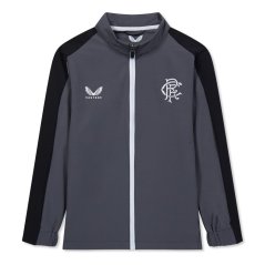 Castore Unisex Kids' Rangers Waterproof Licensed Rain Anorak Irongate