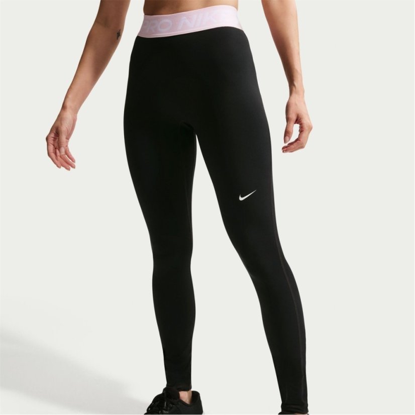 Nike Women's Performance Gym Legging Black/Pink