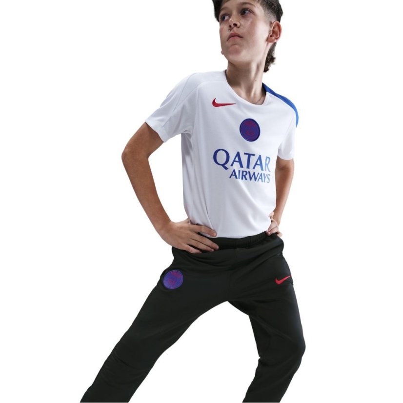 Nike PSG Strike Tracksuit Bottoms 2025 2026 Juniors Black/Blue