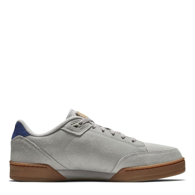 Nike Grandstand II Suede Men's Shoes Grey/Blue