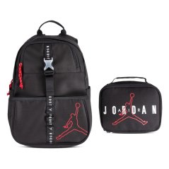 Air Jordan Lunch Backpack Childs Black