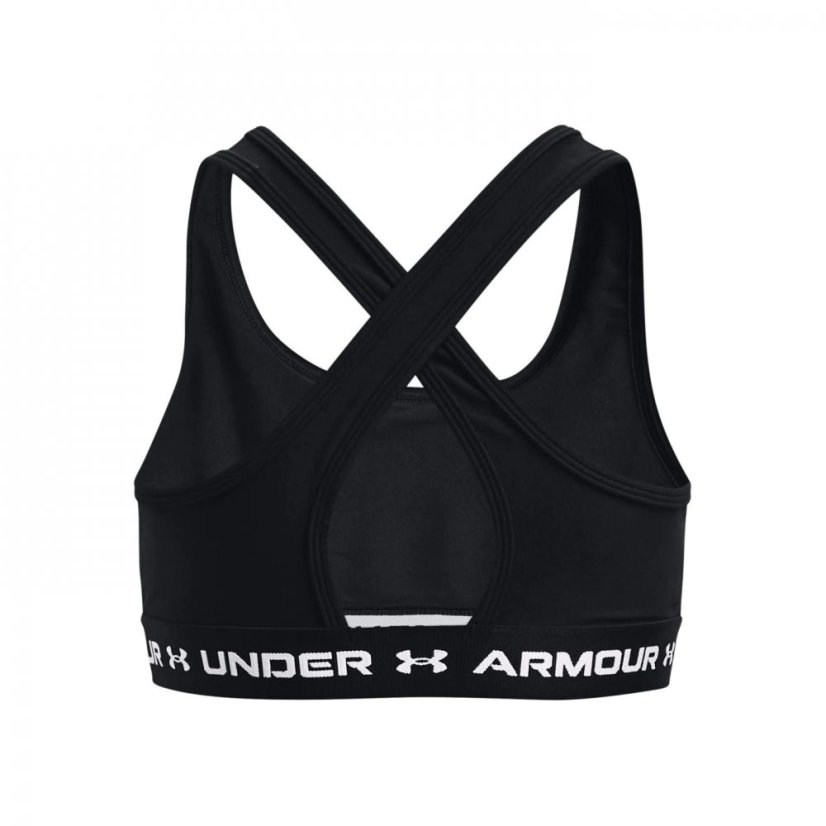 Under Armour Crossback Sports Bra Juniors Black/White