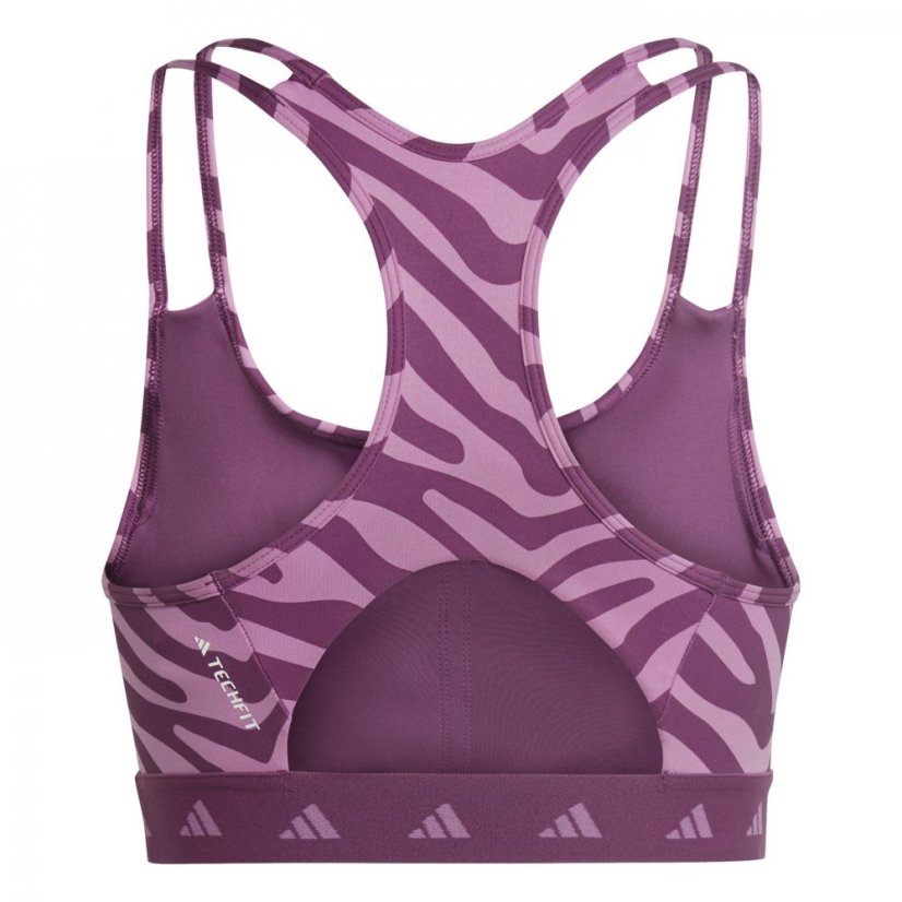 adidas Women's Hyperglam Medium Impact Sports Bra Multi colour